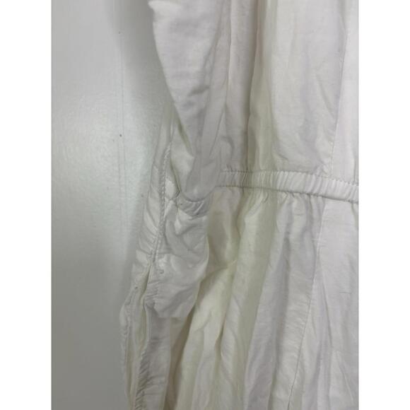 Lane Bryant Jumpsuit Womens 20 Eyelet Wide Leg Tie Stretch Waist Bridal Shower - Picture 3 of 9